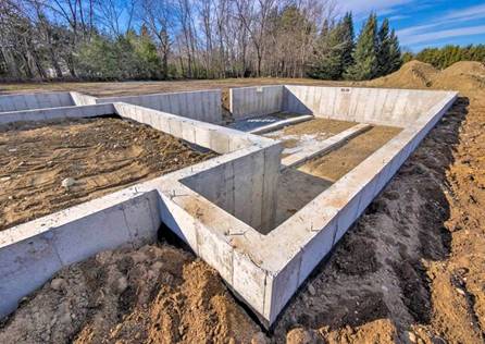Выбор бетона для фундамента дома