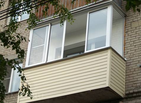 Выбор сайдинга для облицовки балкона своими руками