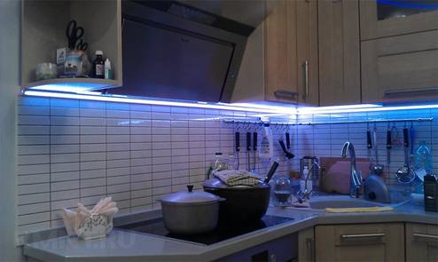 Подсветка на кухне – как сделать подсветку рабочей зоны