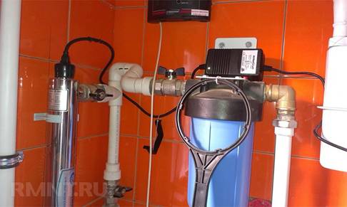 Автоматика для фильтра очистки воды из скважины