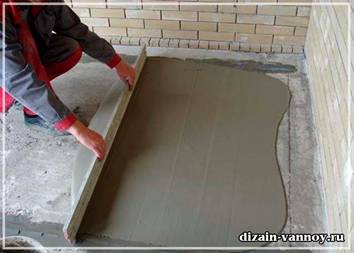 Как залить пол бетоном?