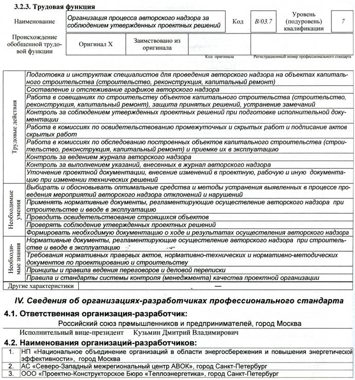 Проект профстандарта юриста